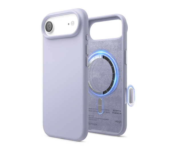 Elago Magsafe Silicon Case do iPhone 17 AIR Soft Purple - 1360508 - zdjęcie
